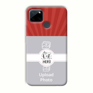 Dad  Customized Printed Back Cover for Realme C21Y