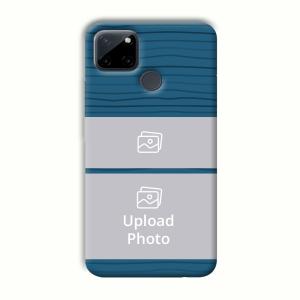 Dark Blue Customized Printed Back Cover for Realme C21Y