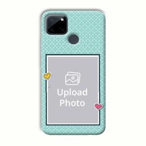 Sky Blue Customized Printed Back Cover for Realme C21Y