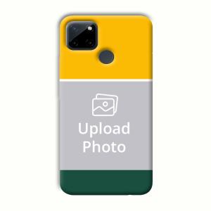 Yellow Green Customized Printed Back Cover for Realme C21Y
