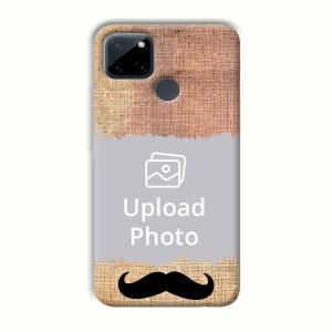 Moustache Customized Printed Back Cover for Realme C21Y
