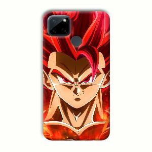 Goku Design Phone Customized Printed Back Cover for Realme C21Y
