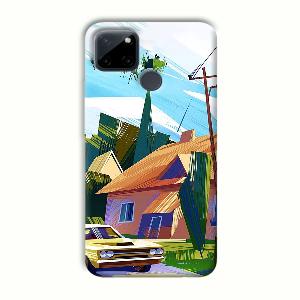 Car  Phone Customized Printed Back Cover for Realme C21Y
