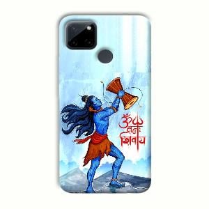 Om Namah Shivay Phone Customized Printed Back Cover for Realme C21Y