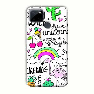 Stay Wild Phone Customized Printed Back Cover for Realme C21Y
