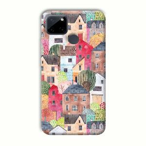 Colorful Homes Phone Customized Printed Back Cover for Realme C21Y
