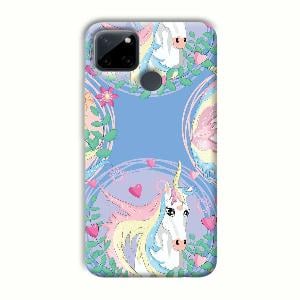 Unicorn Phone Customized Printed Back Cover for Realme C21Y