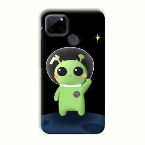 Alien Character Phone Customized Printed Back Cover for Realme C21Y