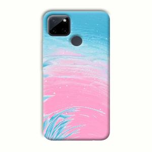 Pink Water Phone Customized Printed Back Cover for Realme C21Y