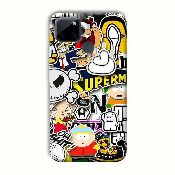 Cartoons Phone Customized Printed Back Cover for Realme C21Y