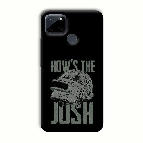 How's The Josh Phone Customized Printed Back Cover for Realme C21Y