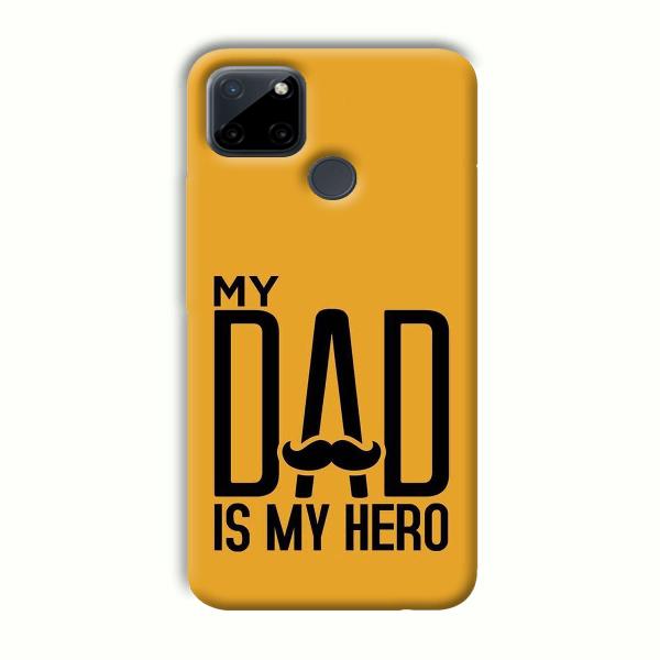 My Dad  Phone Customized Printed Back Cover for Realme C21Y