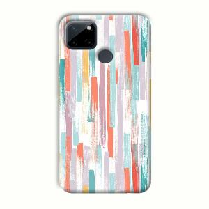Light Paint Stroke Phone Customized Printed Back Cover for Realme C21Y