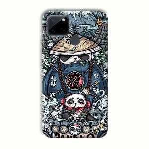 Panda Q Phone Customized Printed Back Cover for Realme C21Y