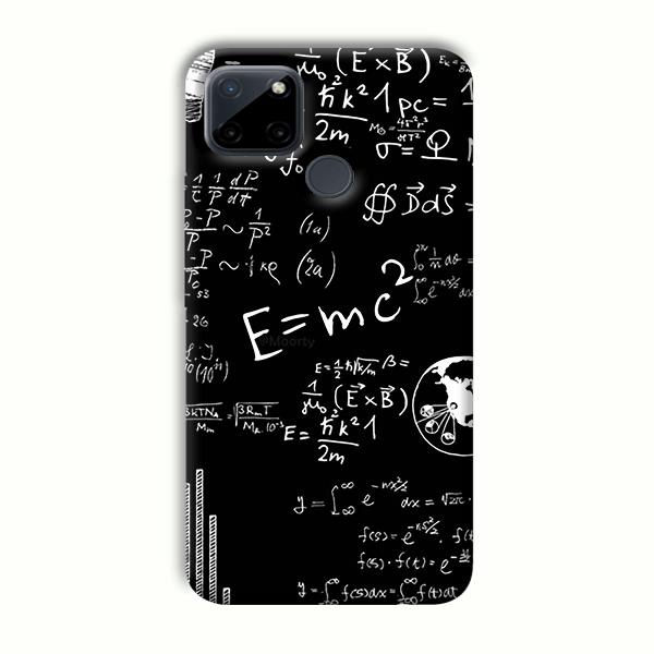 E is Equal To MC2 Phone Customized Printed Back Cover for Realme C21Y