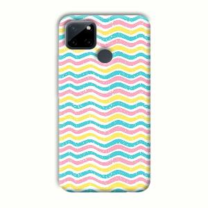 Wavy Designs Phone Customized Printed Back Cover for Realme C21Y