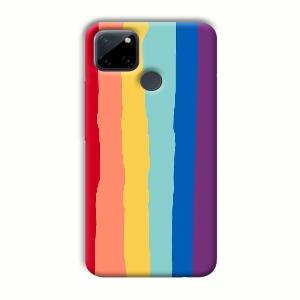 Vertical Paint Phone Customized Printed Back Cover for Realme C21Y