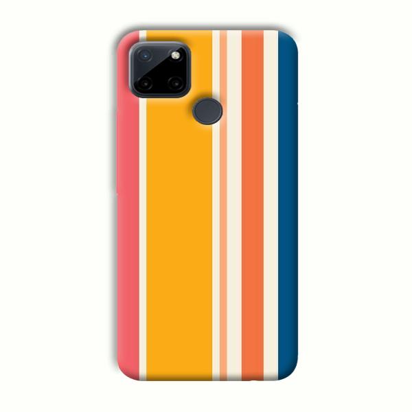 Colorful Pattern Phone Customized Printed Back Cover for Realme C21Y