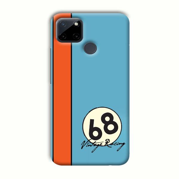 Vintage Racing Phone Customized Printed Back Cover for Realme C21Y