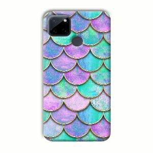 Mermaid Design Phone Customized Printed Back Cover for Realme C21Y