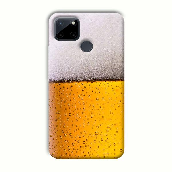 Beer Design Phone Customized Printed Back Cover for Realme C21Y