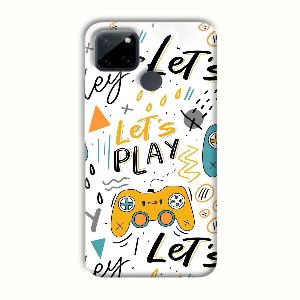 Let's Play Phone Customized Printed Back Cover for Realme C21Y