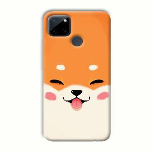 Smiley Cat Phone Customized Printed Back Cover for Realme C21Y