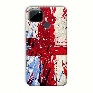 Red Cross Design Phone Customized Printed Back Cover for Realme C21Y