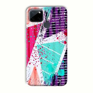 Paint  Phone Customized Printed Back Cover for Realme C21Y