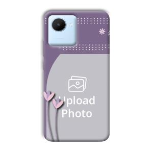 Lilac Pattern Customized Printed Back Cover for Realme C30