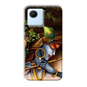 Krishna & Flute Phone Customized Printed Back Cover for Realme C30