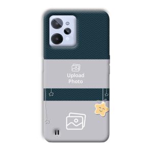 Cute Stars Customized Printed Back Cover for Realme C31