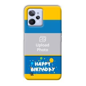 Happy Birthday Customized Printed Back Cover for Realme C31