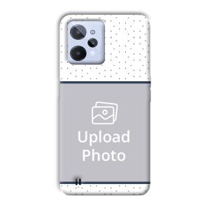Blue Dots Customized Printed Back Cover for Realme C31
