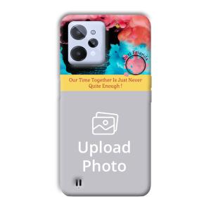 Best Friend Quote Customized Printed Back Cover for Realme C31