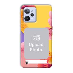 Colorful Flowers Customized Printed Back Cover for Realme C31