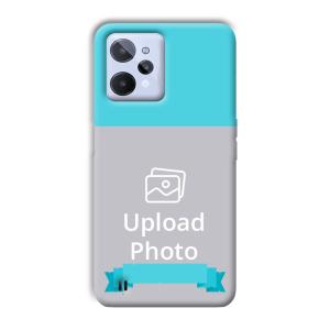 Blue Customized Printed Back Cover for Realme C31