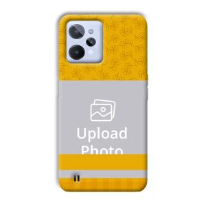 Mustard Flowers Customized Printed Back Cover for Realme C31