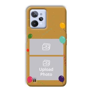 Balloons Customized Printed Back Cover for Realme C31