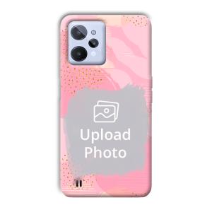 Sparkly Pink Customized Printed Back Cover for Realme C31