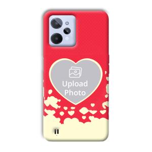 Heart Customized Printed Back Cover for Realme C31