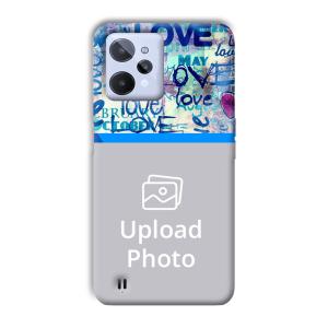 Love   Customized Printed Back Cover for Realme C31