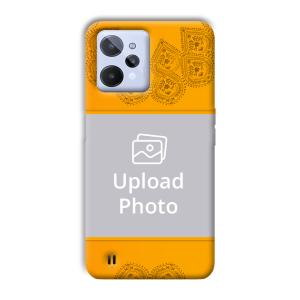 Mehendi Design Customized Printed Back Cover for Realme C31