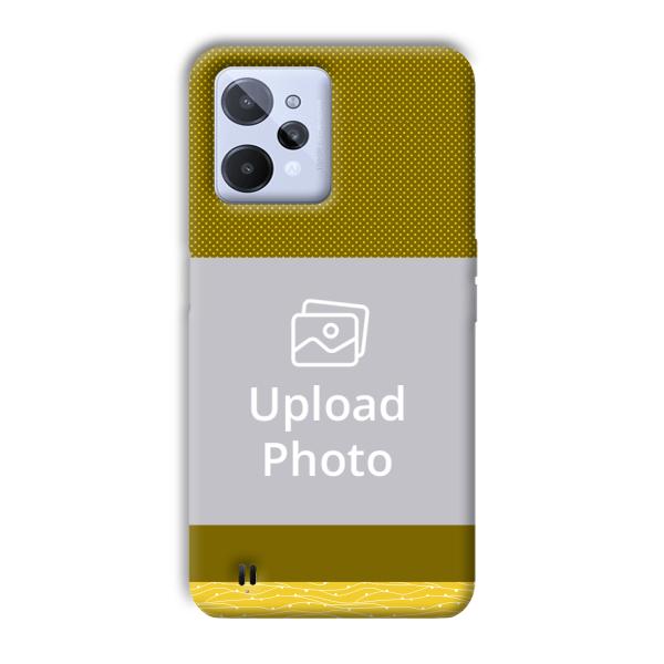 Yellowish Design Customized Printed Back Cover for Realme C31