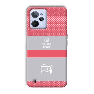 Pink Polka Customized Printed Back Cover for Realme C31