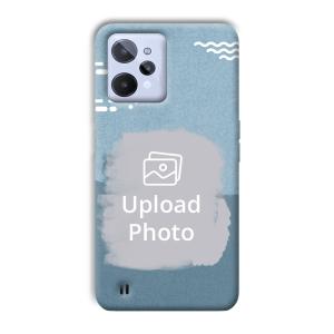 Waves Customized Printed Back Cover for Realme C31