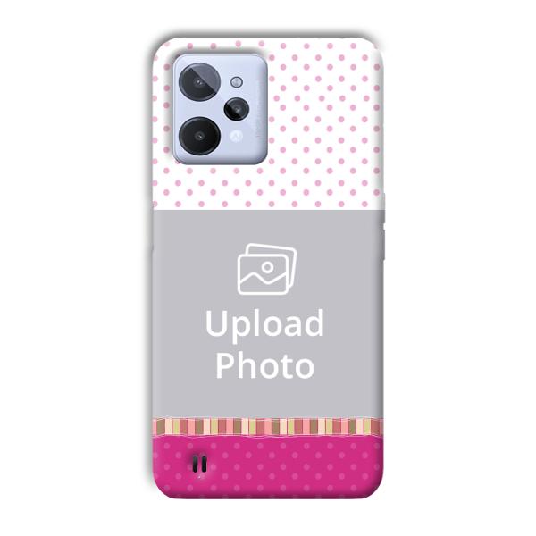 Baby Pink Design Customized Printed Back Cover for Realme C31