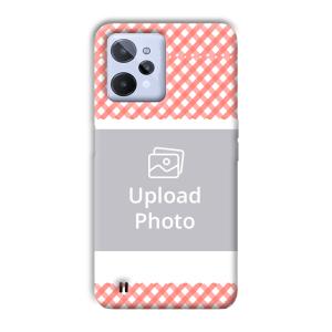 Cloth Pattern Customized Printed Back Cover for Realme C31