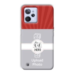 Dad  Customized Printed Back Cover for Realme C31