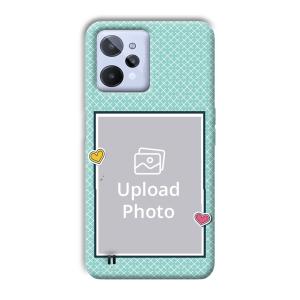 Sky Blue Customized Printed Back Cover for Realme C31